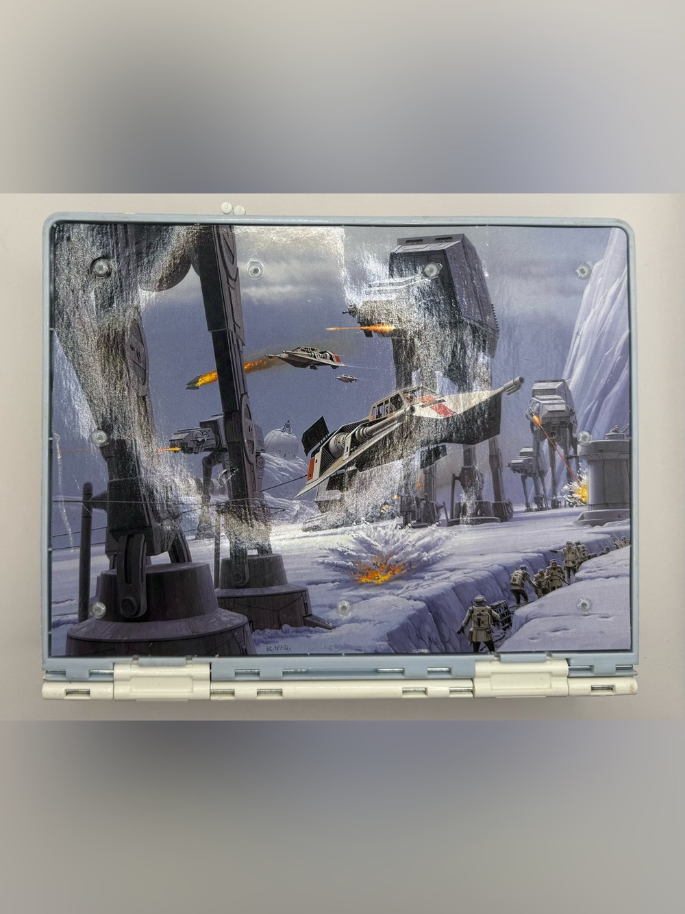 Vintage Star War 1996 Micro Machines Action Fleet Hoth Playset INCOMPLETE